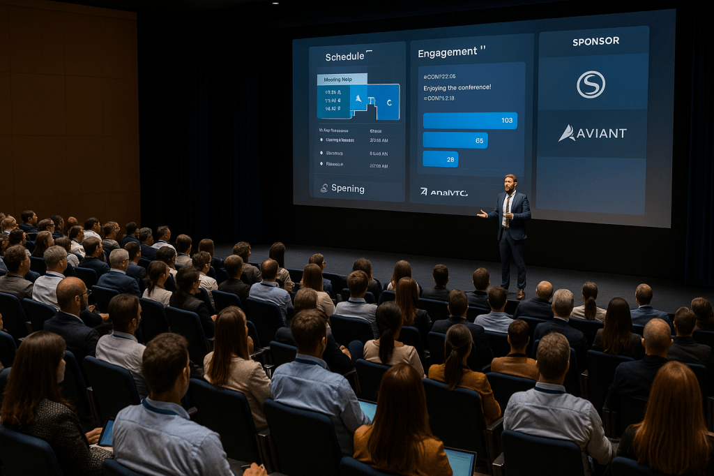 Digital Signage for Conferences 2025: The Complete Guide to Events and&nbsp;Networking