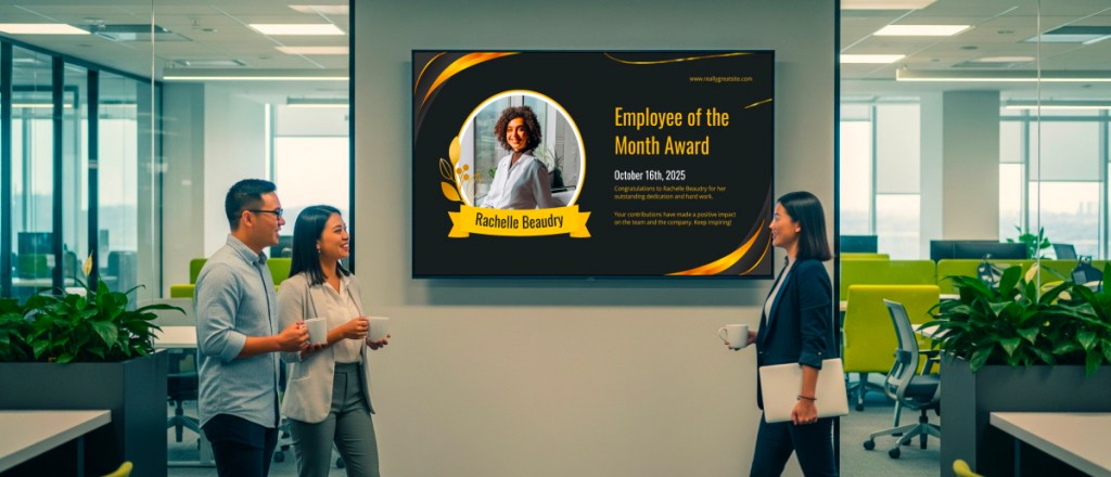 How to Use Digital Signage for Employee Communications: Best Practices, Ideas &&nbsp;Examples