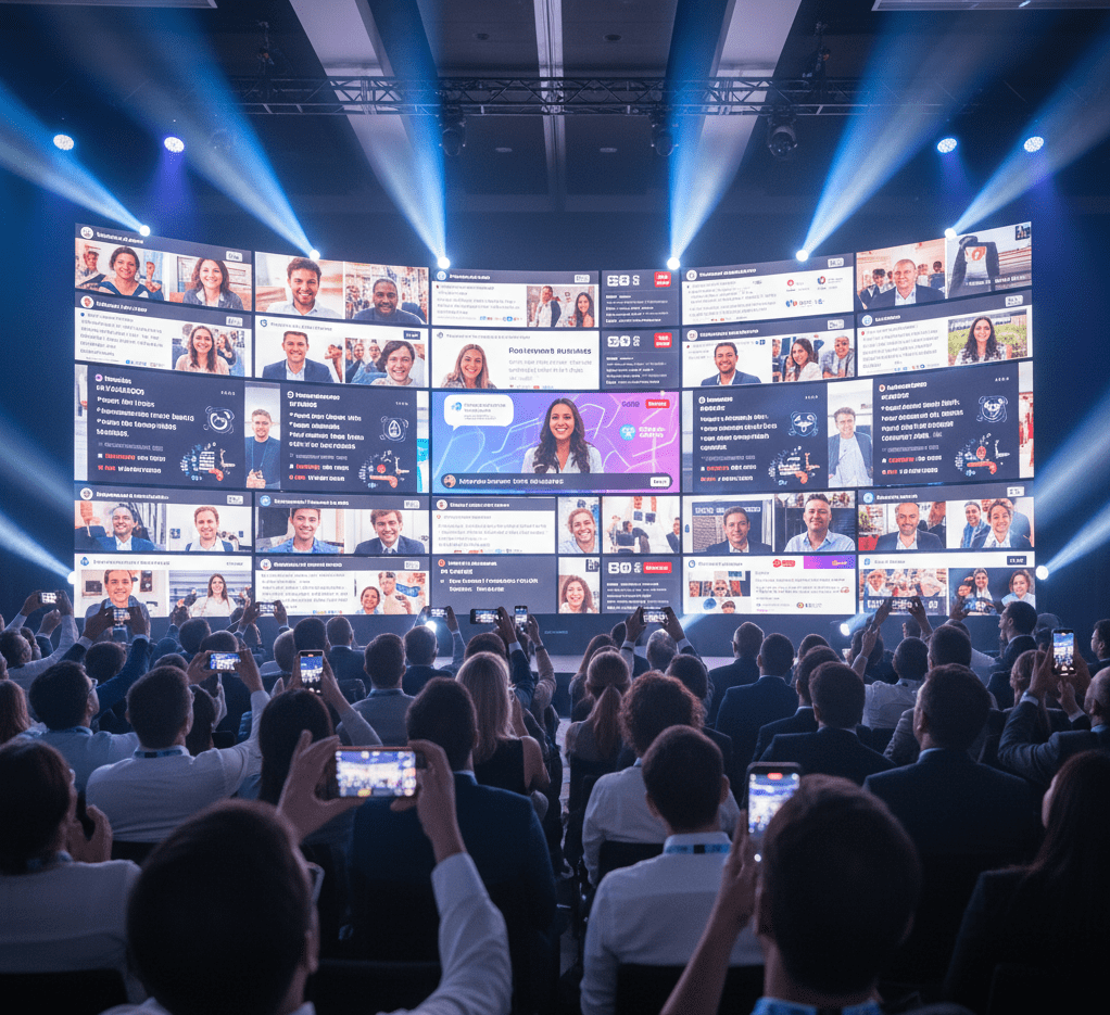 benefits of social media wall